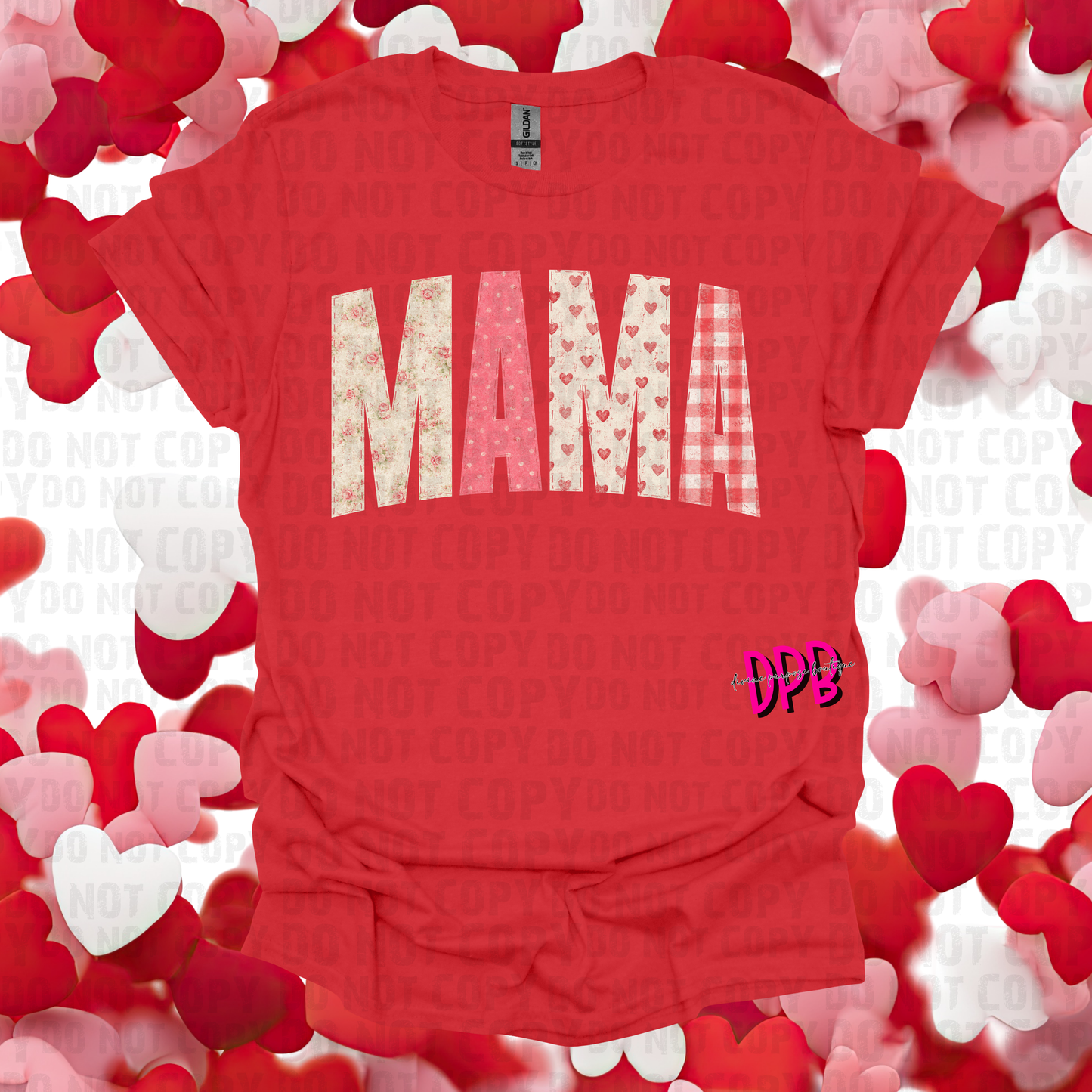 Patchwork Stitching MAMA