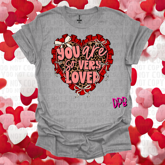 You Are So Very Loved (Leopard Heart)