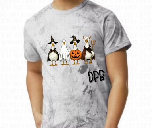 Halloween Geese Comfort Colors T-Shirt